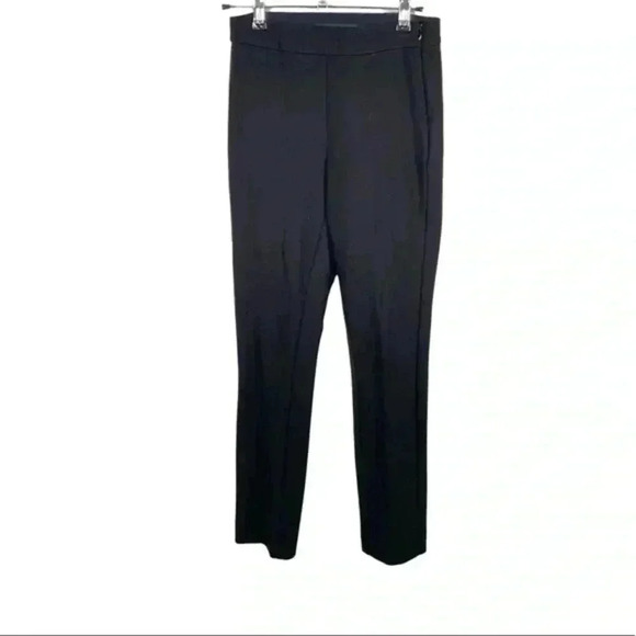 Rag & Bone Black Ponte Side Zip‎ Slim Ankle Pant - Picture 1 of 7